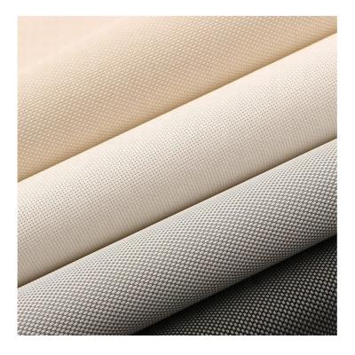 China Low MOQ 70% PVC 30% Polyester Sunscreen Window Roll Flame Retardant Blind Fabrics, Roll Shades Fabric for sale