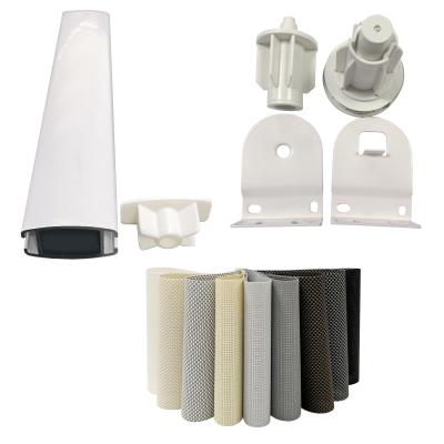 China Minimalist Window Shade Accessories 38mm Clutch Zebra Roller Shade Components for sale