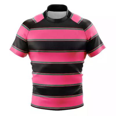 China Antibacterial Design Your Own Team Custom Sublimated Print Rugby Youth Soccer Jersey for sale