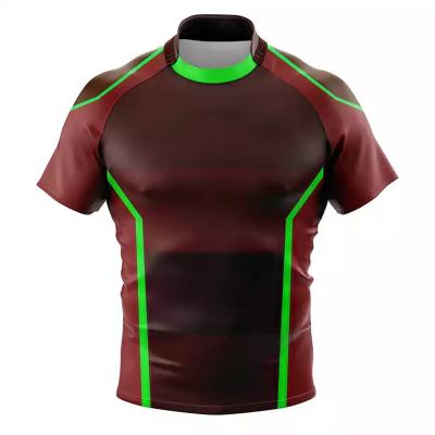 China Factory Price Custom Sublimation Antibacterial Wholesale OEM Design Your Own Rugby Shirt Polo Shirt for sale