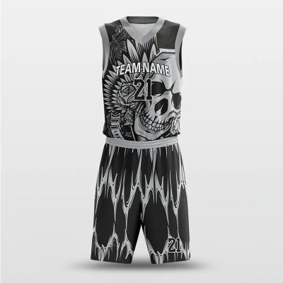 China New Design Antibacterial Custom Comfortable Fabric Cheap Sublimation Youth Basketball Tank Tops for sale