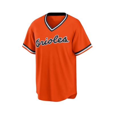 China Antibacterial Latest Design Professional Short Sleeve Polyester Mesh Two Color Baseball Style T-Shirt for sale