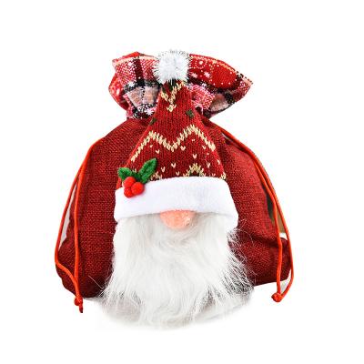 China Christamas Decoration Christmas Doll Handbag Christmas Candy Bag Christmas Gift Package Faceless Pouch for sale