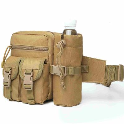 China Outdoor / Sports Waterproof Outdoor Water Bottle Custom Tactical Cross - Body Fanny Pack Waist Bag for sale