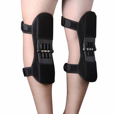 China 2020 Universal Hot Sale Stabilizer Spring Strength Gym Climbing Patella Joint Power Lift Spring Strength Open Knee Support Brace for sale