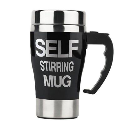 China Viable Custom Logo Electric Protein Shaker Bottle Custom Logo Self Stirring Coffee Mug Automobile Mixing Cup for sale