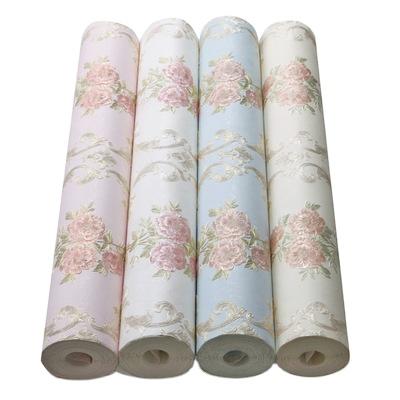 China Waterproof+ECO-Friendly Light Color Classic Damask Design PVC Wallpapers Room Wallpaper for sale