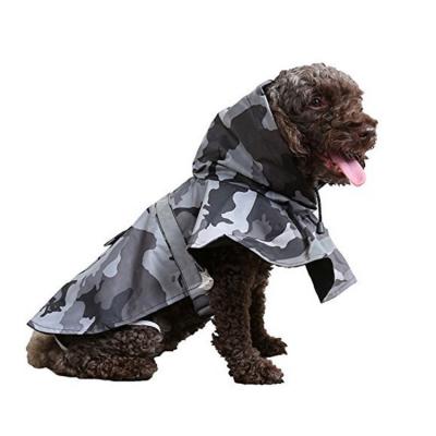 China Viable Hot Sale Dog Clothes Raincoat Lager Double Spring And Summer Puppy Suit Waterproof Jacket M-XXL for sale