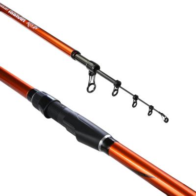 China 2020 New Portable Carbon Fiber Lure Spinning Fishing Rod Telescopic Fishing Rod for sale