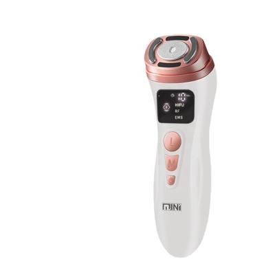 China Skin Rejuvenation Hifu 2.0 Device Second Generation Hifu Mini Ultra Facial Machine and EMS and RF Lift Firming Wrinkle Massager for Home Use Face for sale