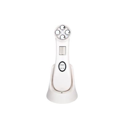 China Skin Rejuvenation 5 in 1 Multi Functional Facial Beauty Instrument Whitening Firming Facial RF Massager EMS Skin Care Device for sale