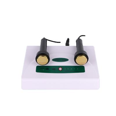 China Skin Rejuvenation Titanium Beauty Instrument Dual Head Ultrasonic Face In Instrument To Lift And Tighten Lifting Machine for sale