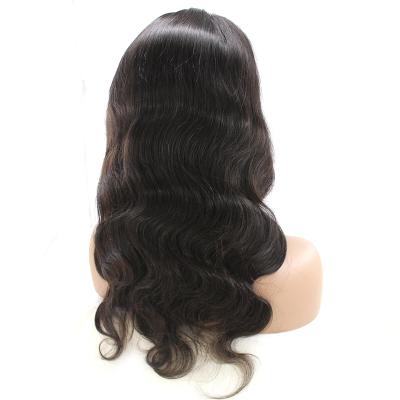 China Can Be Dyed And Bleached 100% Natural Hair Color Hair Wigs Body Wave 13*4 Lace Band Wigs Cutical Aligned For Black Women for sale