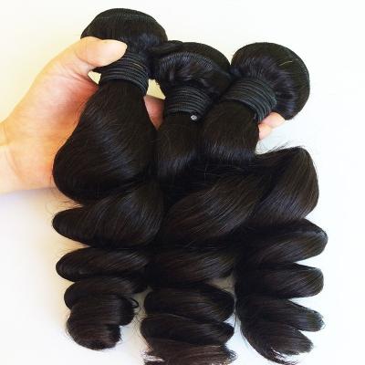 China Can Be Dyed Raw Loose Virgin Hair Weave Wholesales, Unprocessed Hair Cuticle Aligned Hair Bundles for sale