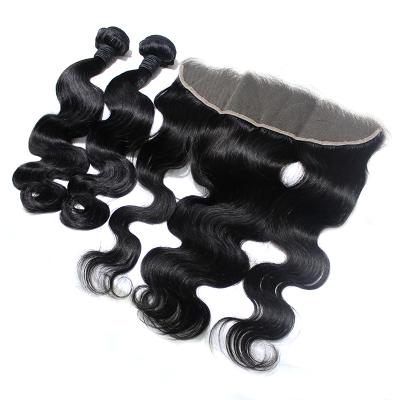 China Can Be Raw Virgin Body Dyed Hair 12a Wave Bundles With Closure Headband For Black Women Bundles Hair Vendor for sale