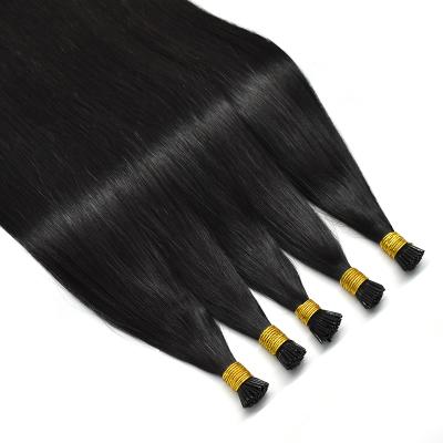 China Wholesale Tip Hair Extension Virgin Remy Thick End Keratin Fan Silky Straight Wave Fusion Hair Extension for sale