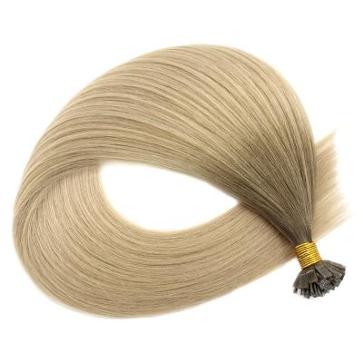 China Silky Straight T-100% Wave Hair High Quality Unprocessed Hair Flat Tip Hair Extension for sale