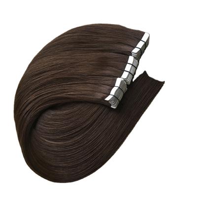 China Hair Cuticle In The Same Direction Tape Common Virgin Hair Large Invisible Hair Extensions Remy Piano Color Human Double Drawn 100% for sale