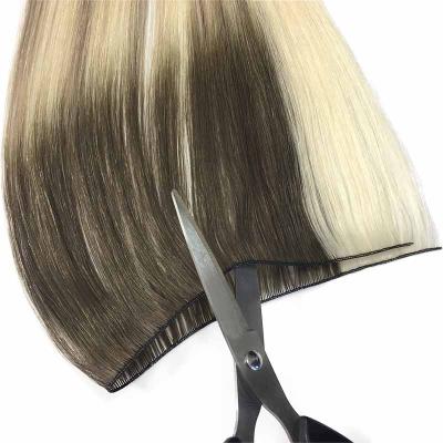 China Silky Straight Top Grade Amazing Thin Wave Hair Weft And Genius Soft Weft for sale