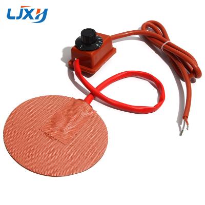 China Mechanical Wound Thermostat 30-150Degree Silicone Rubber Fiberglass Coated Heating 50-170mm Dia. Machinery Repair Shops LJXH 60-200W Knob Round for sale