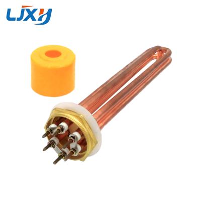 China Tubular Parts 110V/220V/380V 3KW/4.5KW/6KW/9KW/12KW Solar Water Tank/Electric Heaters Heater Heating Element Copper Thread Water Boiler/Air Tank LJXH DN50/2inch for sale