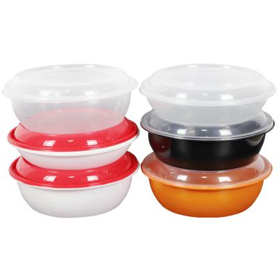 China Freshness Preservation 36oz 57oz Factory Food Grade Delivery Microwave Safe Plastic Disposable Food Container for sale