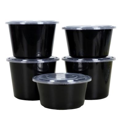 China New Design Freshness Preservation 1250ml 1500ml 1750ml 2000ml Vegan 180PCS/CTN Plastic Salad Containers With Disposable Lids for sale