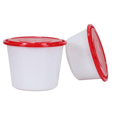 China Wholesale 1250ml 42oz Viable Tight Seal Bento Lunch PP Disposable Plastic Food Container for sale