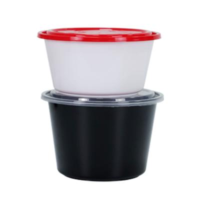 China 1250ml 42oz Bulk Plastic Trade Good ToughnessLunch CompartmentPlastic Disposable Containers for sale