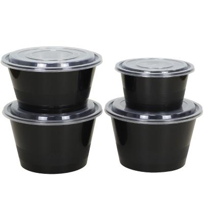 China Hot Sale Extra-Thick Freshness Preservation Food Storage Disposable Plastic Containers With Lids for sale