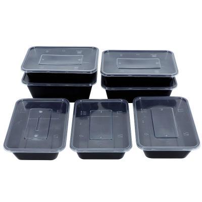 China Freshness Preservation Meal Prep Food Container Disposable Lunch Box Food Grade Packaging Fast Food Takeout Box for sale