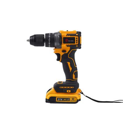 China 21V Cordless Power Screwdriver Sets Multi Function Electric Hand Drill Home Lithium Battery Rechargeable Brushless Drill TF-BD02 for sale