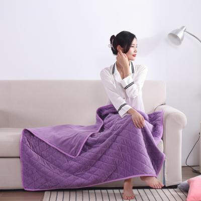 China PORTABLE Hot Selling USB Heated Electric Blanket Home-use Heating Blanket CAR Use and Desk for sale