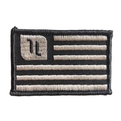 China hot sale 3D patches embroidered clothing high quality letter patches embroidery for sale