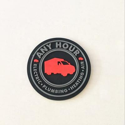 China custom 3D pvc badge/custom silicone label/rubber apparel pvc patch label for sale