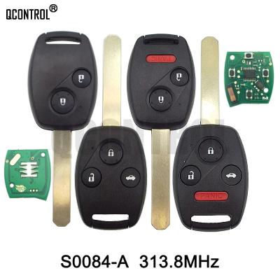 China QCONTROL Car Remote Key for Honda Accord S0084-A CIVIC CURRENT 313MHz/313.8MHz with ID46 PCF7961 Chip S0084-A for sale