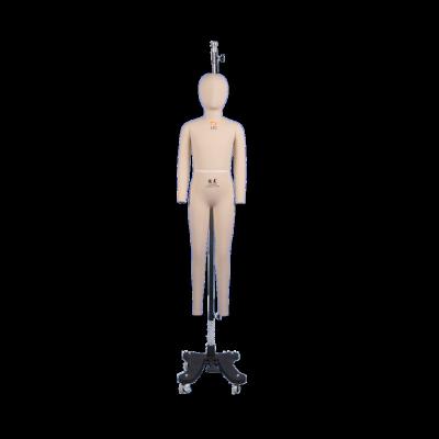 China Other Hot Sale Children Full Body Mannequin Size 140 With Head Fiberglass Made Material Customization Support Boys Mannequin for sale