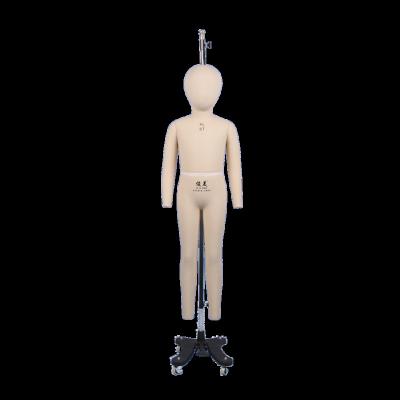 China Other hot sale children full body mannequin head and arms 6T size and general used low stand fiberglass made material for sale