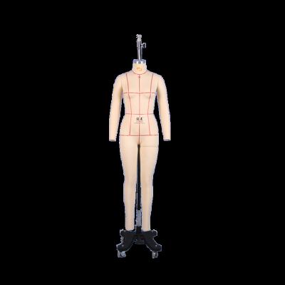 China Other hot sale full body female mannequin customize size with measurable lines and detachable leg and folding arms for sale