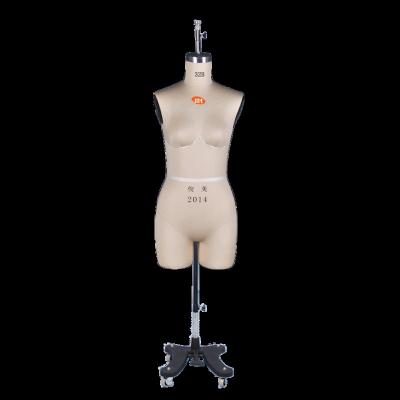 China Other Hot Selling Female Full Body Torso Mannequin SIZE 32B White Body Rack Fiberglass Made Feature Material for sale