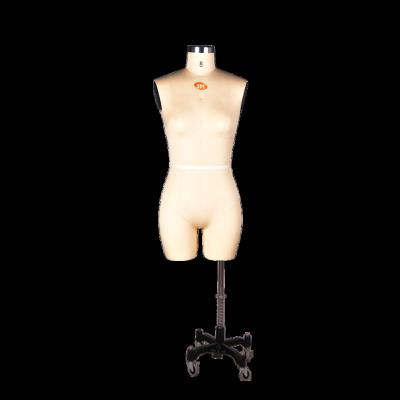 China Other Hot Selling USA Size 8 Mannequin Female Female Female Mannequin Body Mannequin Stand Lead Color Feature White Material Other Half for sale