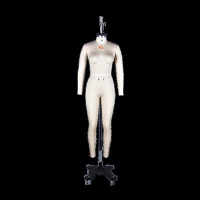 China Other hot sale female full body mannequin size 38 with detachable arms and standard base stand with fiberglass made material for sale