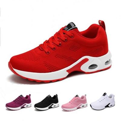 China Wholesale Women's Cushion Fashion Trend Air Sports Shoes Mesh Breathable Lightweight Running Shoes Jogging Sports Sneakers for sale