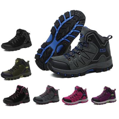 China Fashion Trend Unisex High Quality Custom Non-slip Outdoors Keep Warm Women Safety Boots Waterproof Hike Shoes for sale