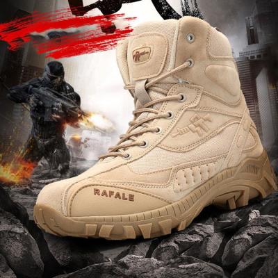 China Fashion Lightweight Sneaker Special Forces Tactica Motorcross Rubber Flat Military Outdoor Hike Boots For Men for sale