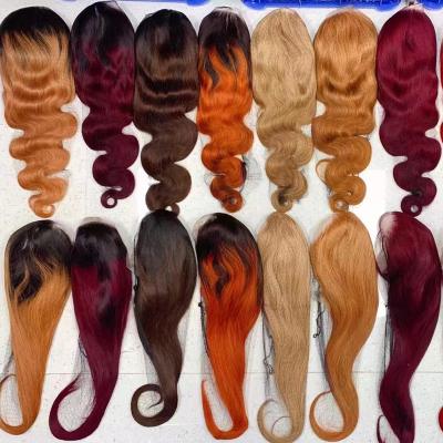 China Letsfly Body Wave Nice Color 13*4 Lace Front 22inch Straight and Body Wave Wigs, Brazilian Hair Remy Hair Wigs 100% Free Shipping for sale