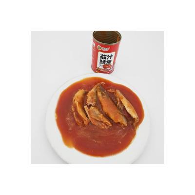 China Factory Hot Sales Canned Canned Nutritious Food 235G / 425G Canned Mackerel In Tomato Sauce for sale