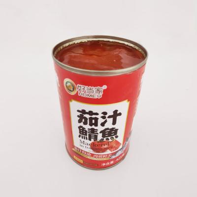 China Wholesale Cheap Price Canned Seafood Mackerel Canned 170G / 283G Canned Mackerel In Tomato Sauce for sale