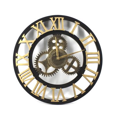 China Wholesale Style Creative Wall Clocks Geometric Shape Dials Home Unique Unbreakable Modern Custom Antique Decor Wall Clock for sale