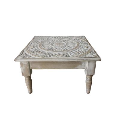 China Center Convertible Single Wood Table Designs Antique Wood MDF Square Dining Table for sale